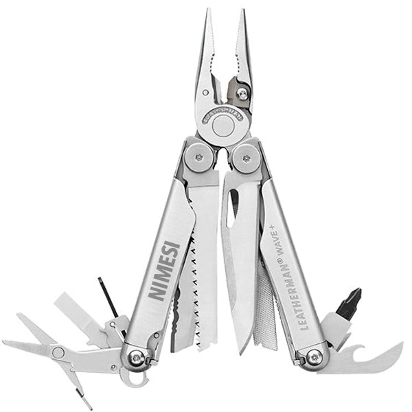 Leatherman omalla painatuksella