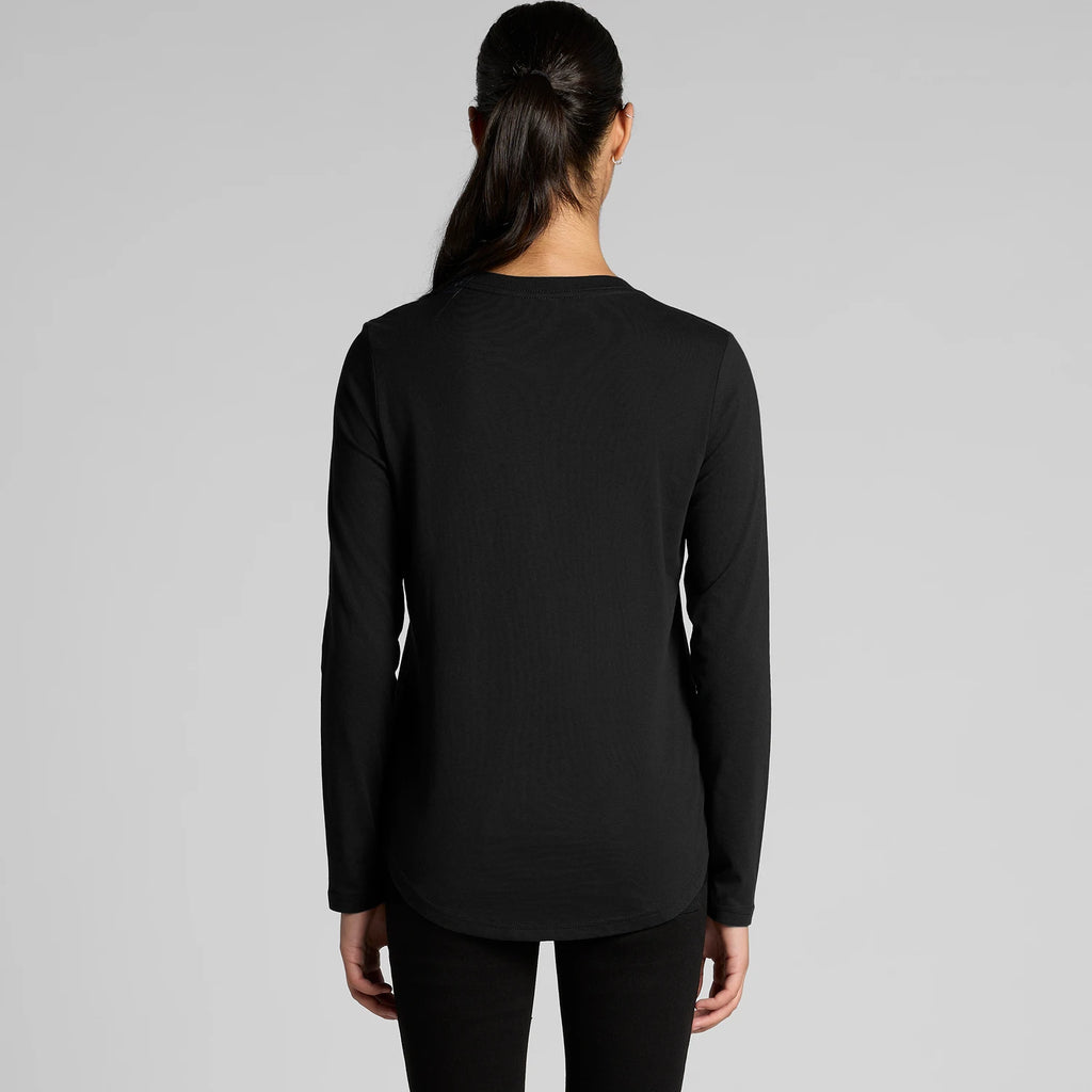 AS COLOUR W Maple Curve L/S T-paita