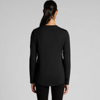 AS COLOUR W Maple Curve L/S T-paita