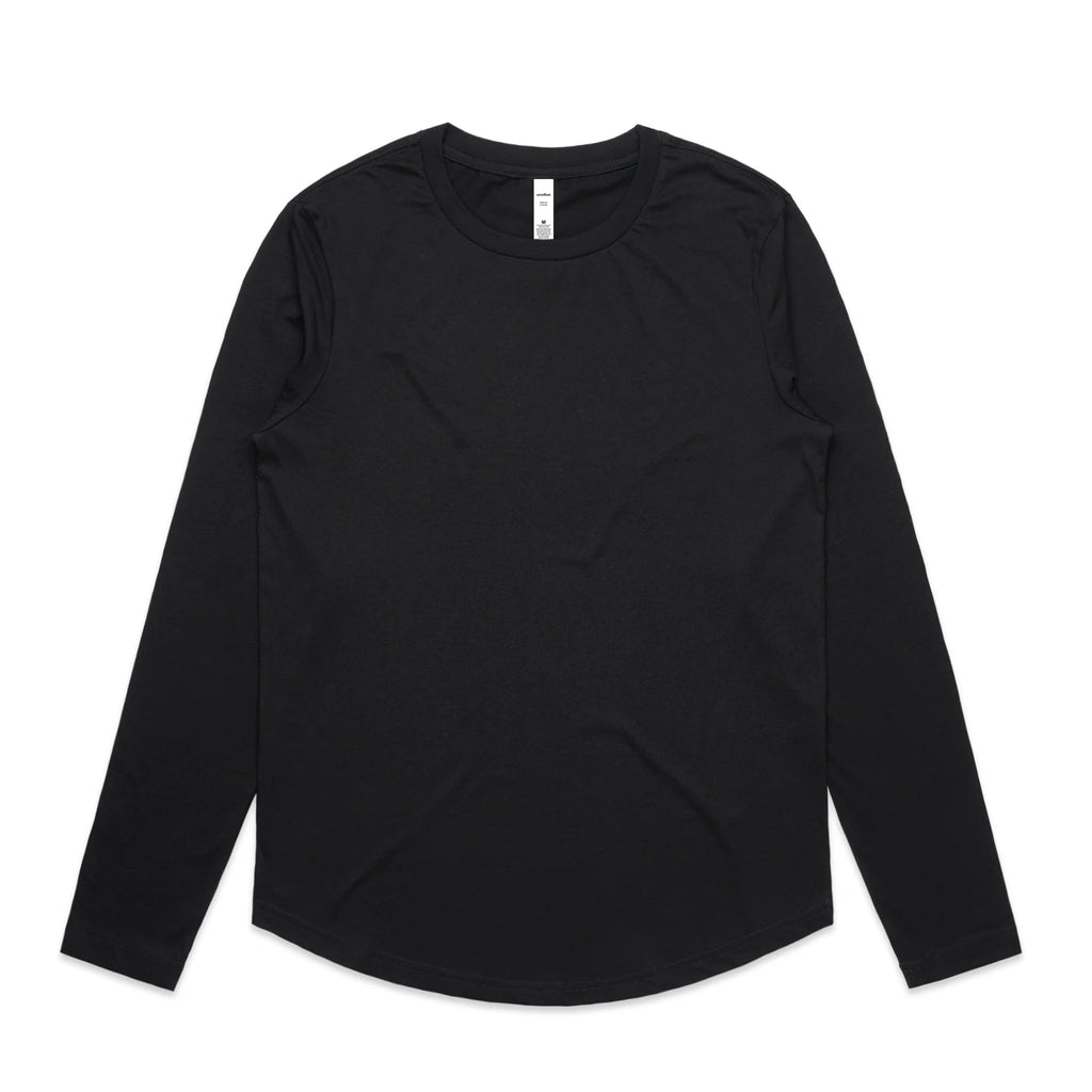 AS COLOUR W Maple Curve L/S T-paita