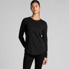 AS COLOUR W Maple Curve L/S T-paita