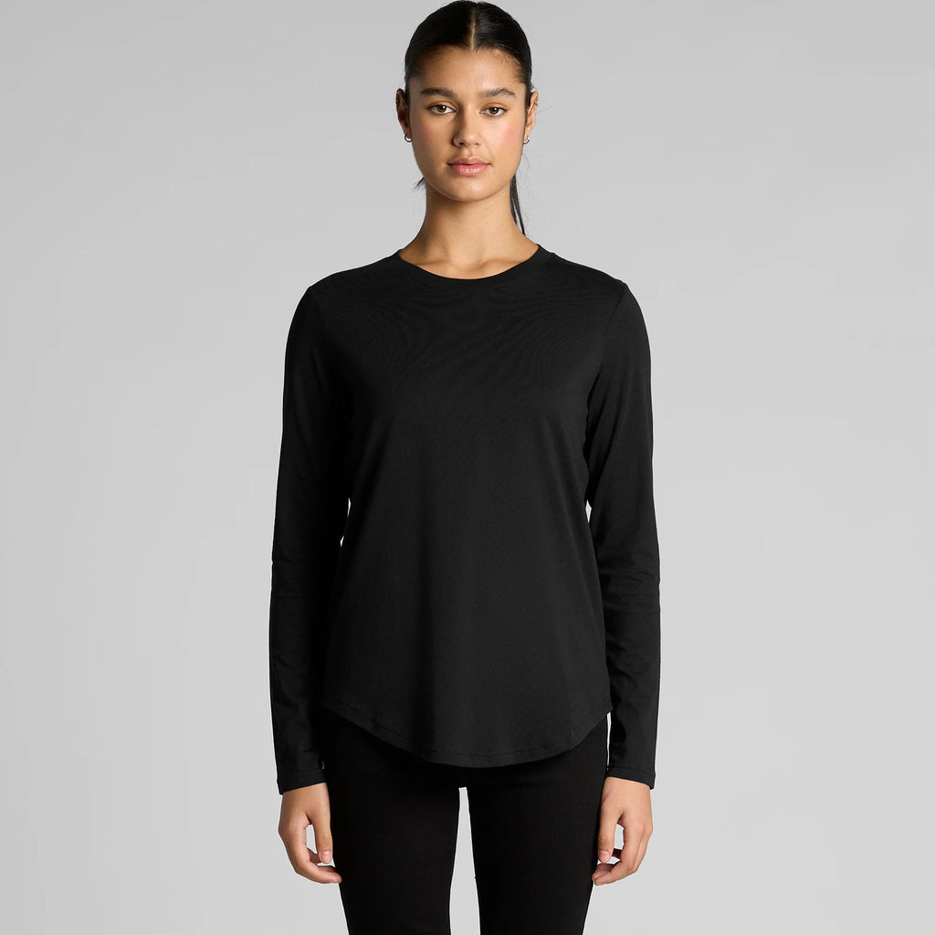 AS COLOUR W Maple Curve L/S T-paita
