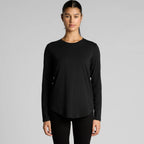 AS COLOUR W Maple Curve L/S T-paita