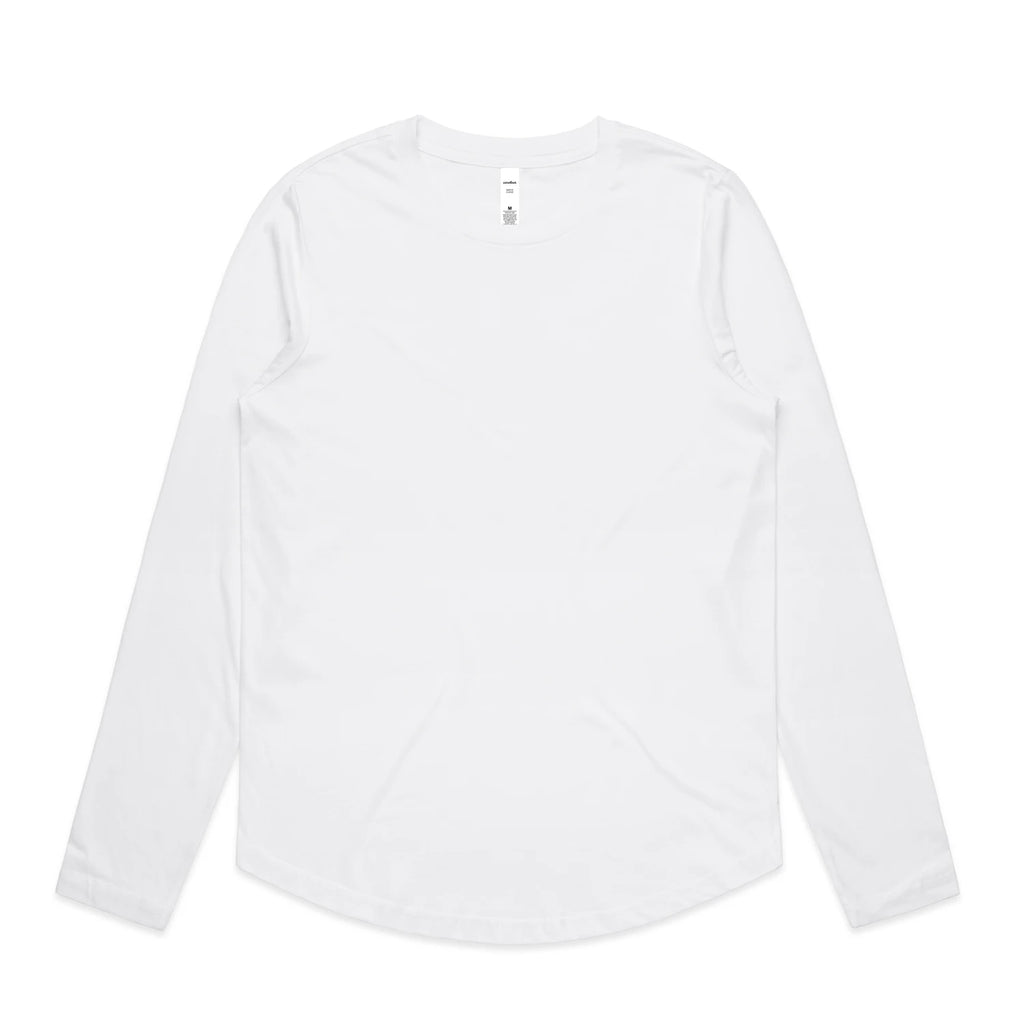 AS COLOUR W Maple Curve L/S T-paita