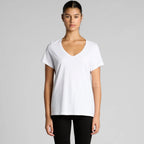AS COLOUR W Maple V-neck T-paita