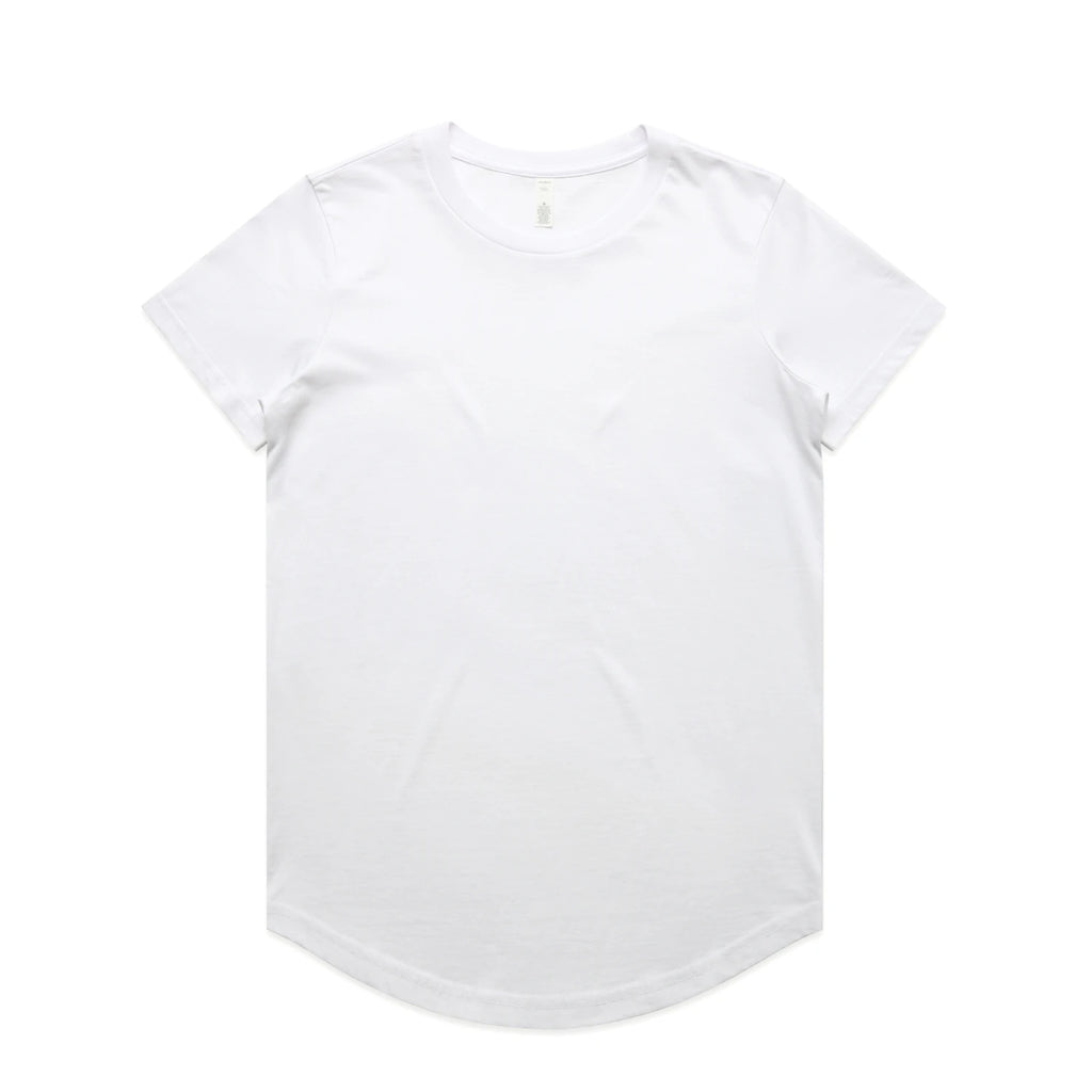 AS COLOUR W Maple Curve T-paita