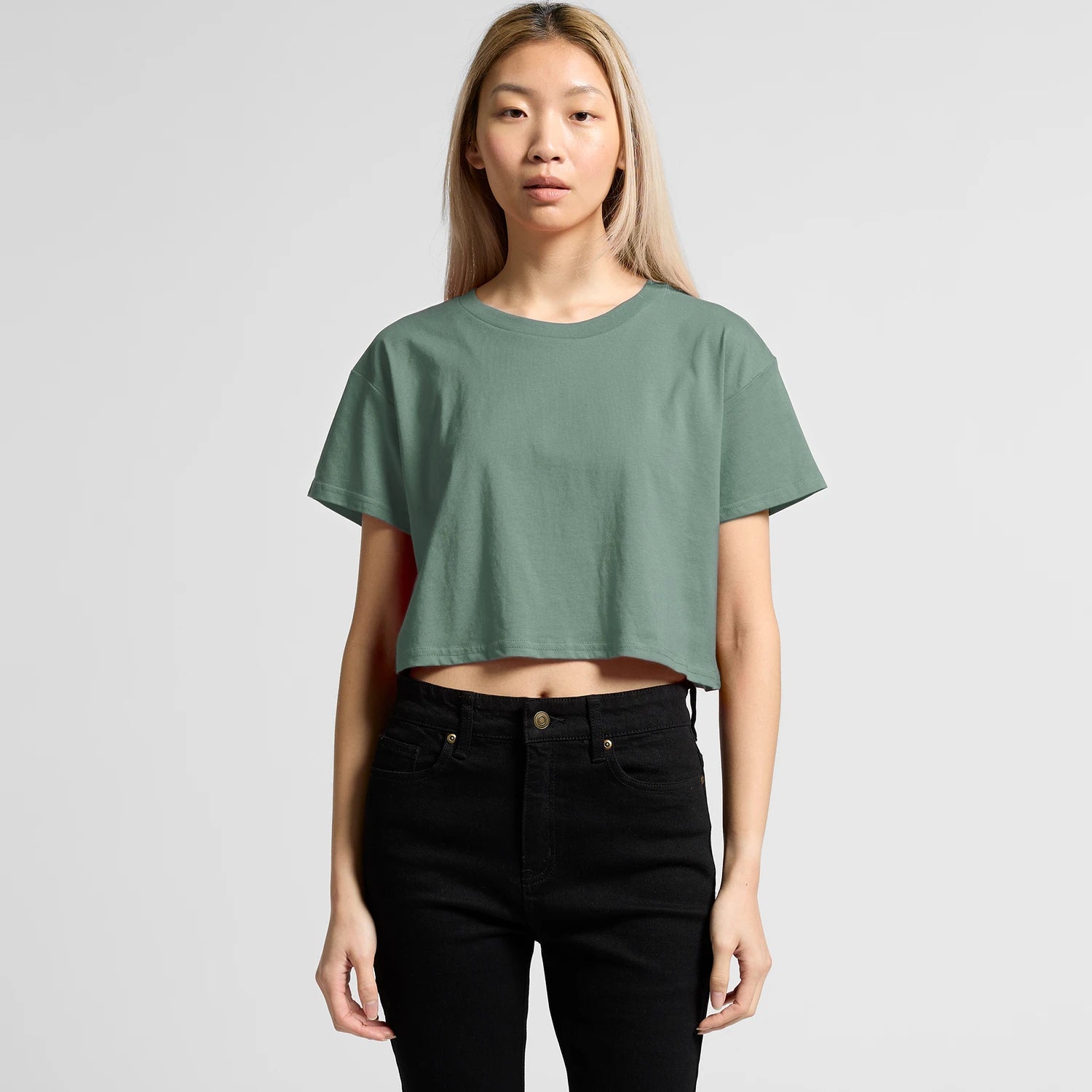 AS COLOUR W Crop T-paita