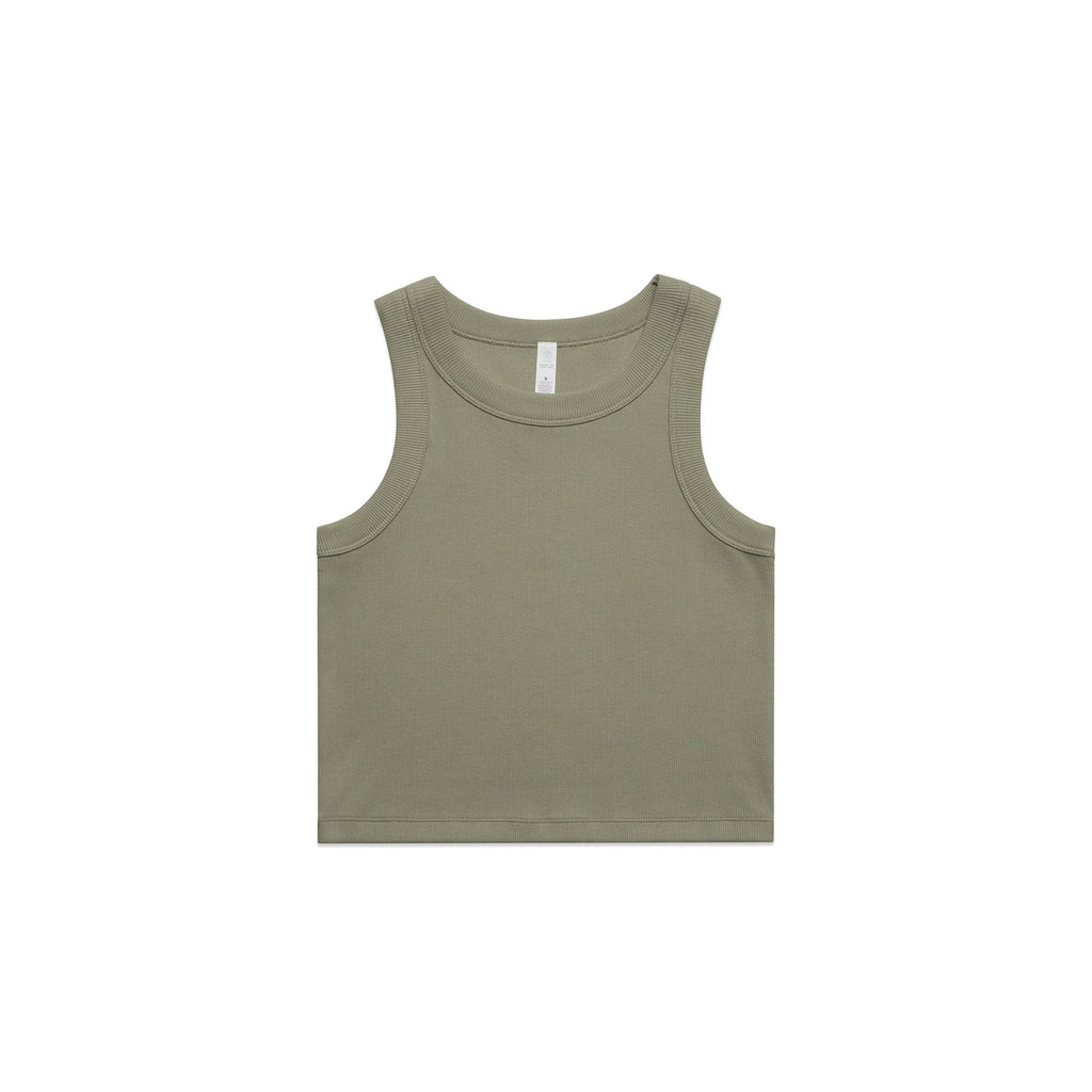 AS COLOUR W Organic Rib Crob Tank