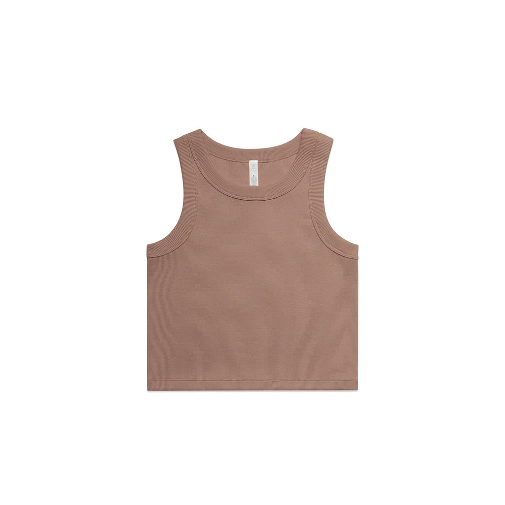AS COLOUR W Organic Rib Crob Tank