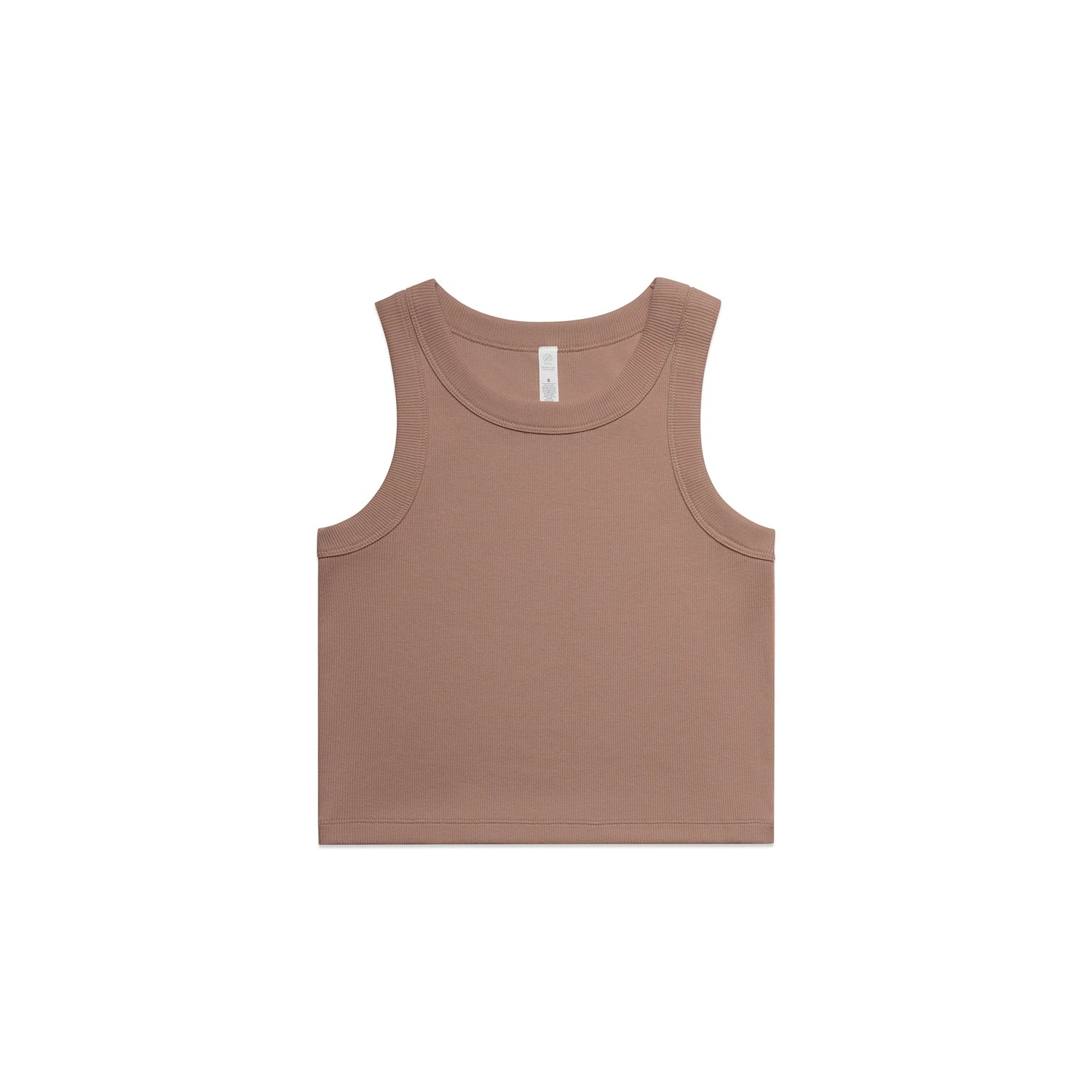 AS COLOUR W Organic Rib Crob Tank