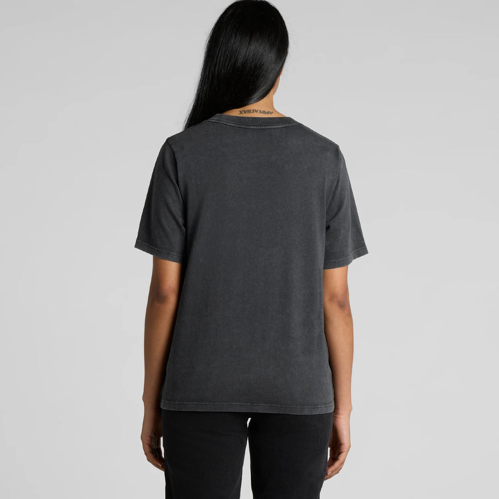 AS COLOUR W Stone Wash Heavy T-paita
