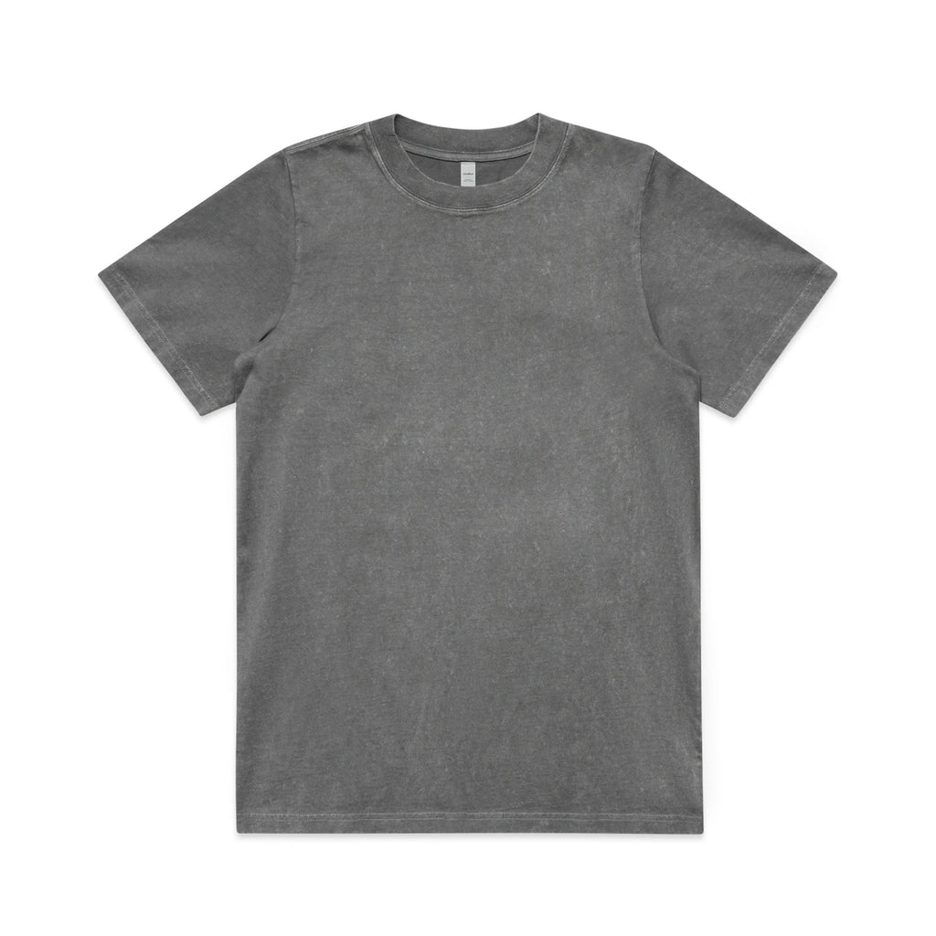 AS COLOUR W Stone Wash Heavy T-paita