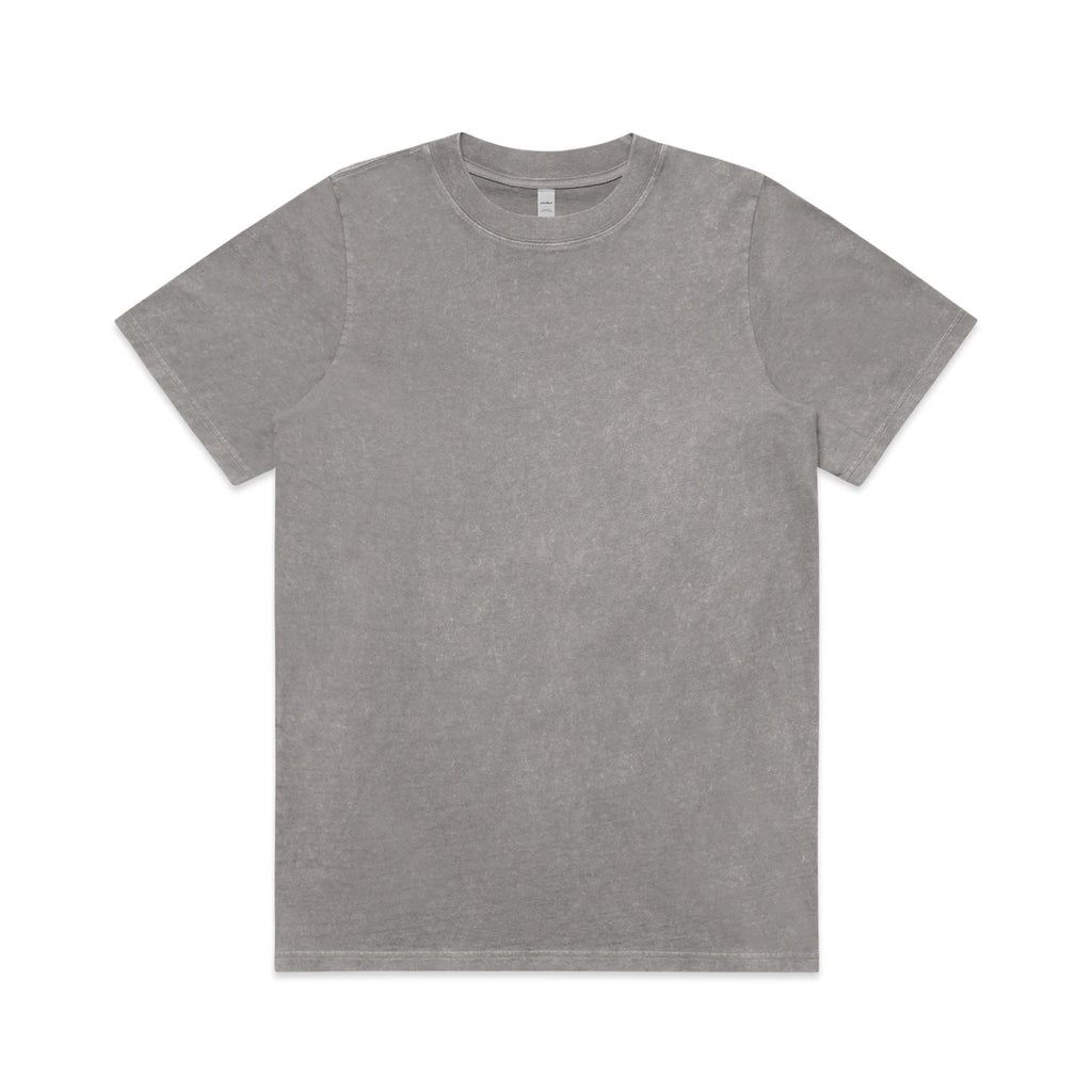 AS COLOUR W Stone Wash Heavy T-paita