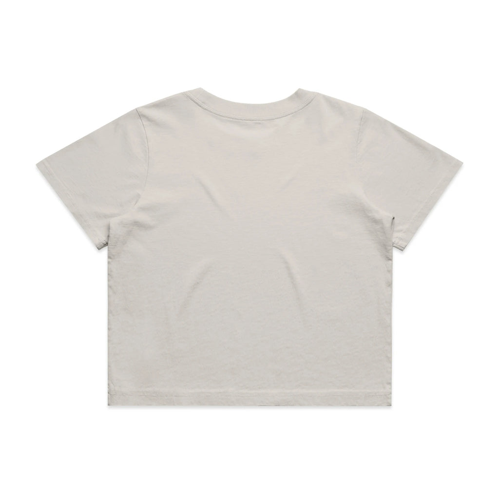 AS COLOUR W Heavy Faded Crop T-paita