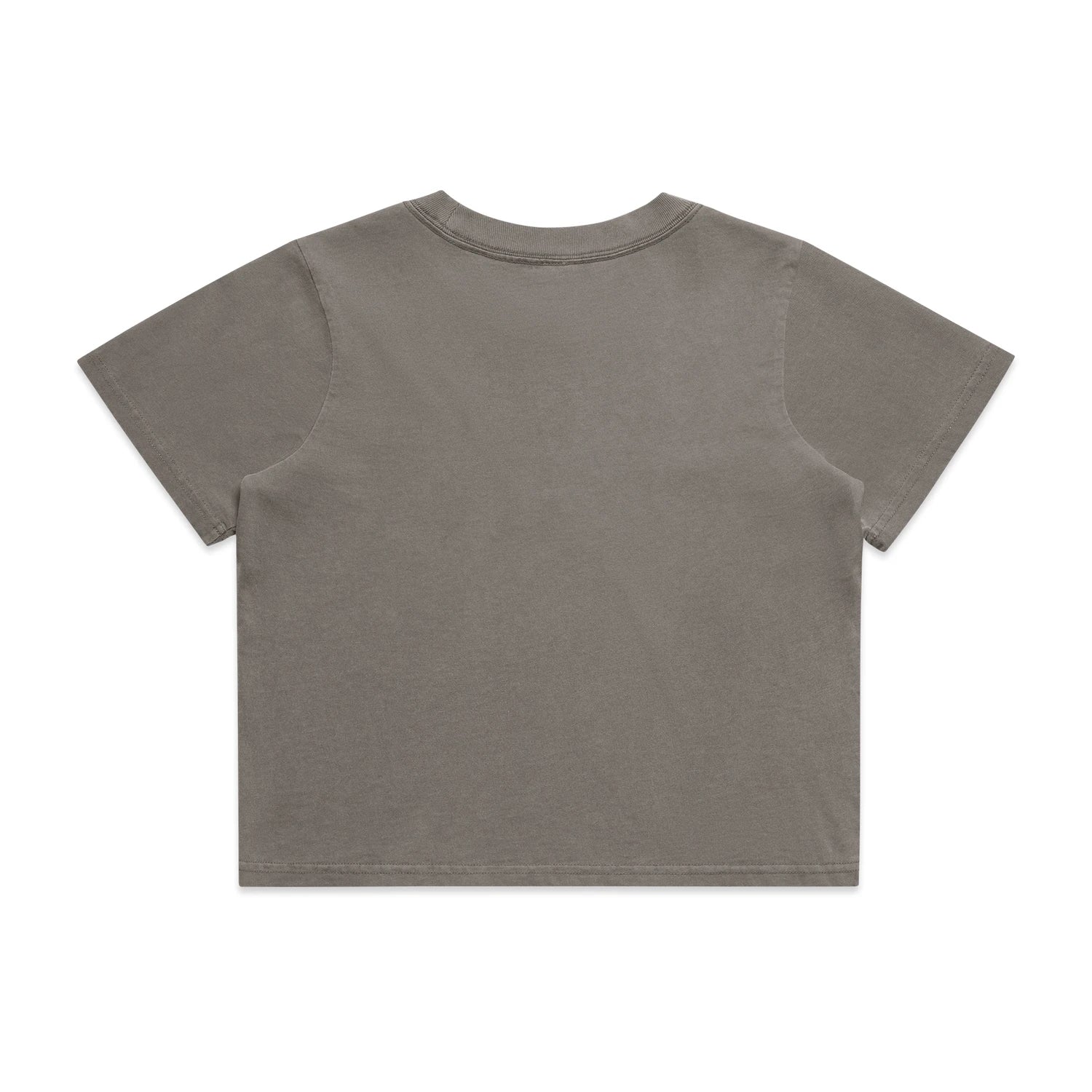 AS COLOUR W Heavy Faded Crop T-paita