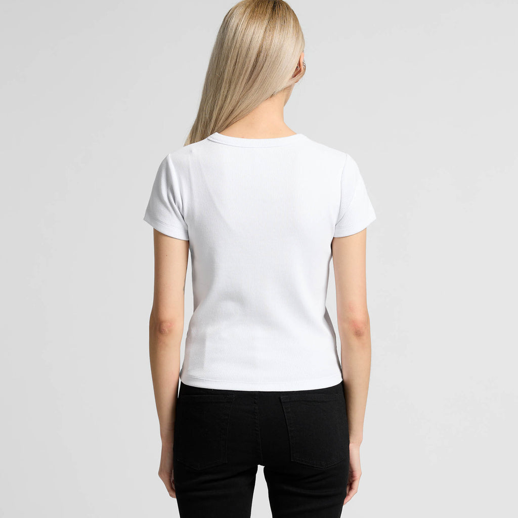 PROMOBEE AS W Organic Rib T-Paita alk 17,95€ alv 0