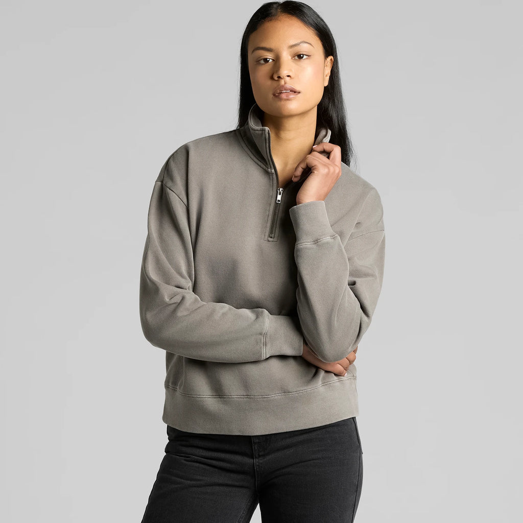AS COLOUR W Relax Faded Half Zip College