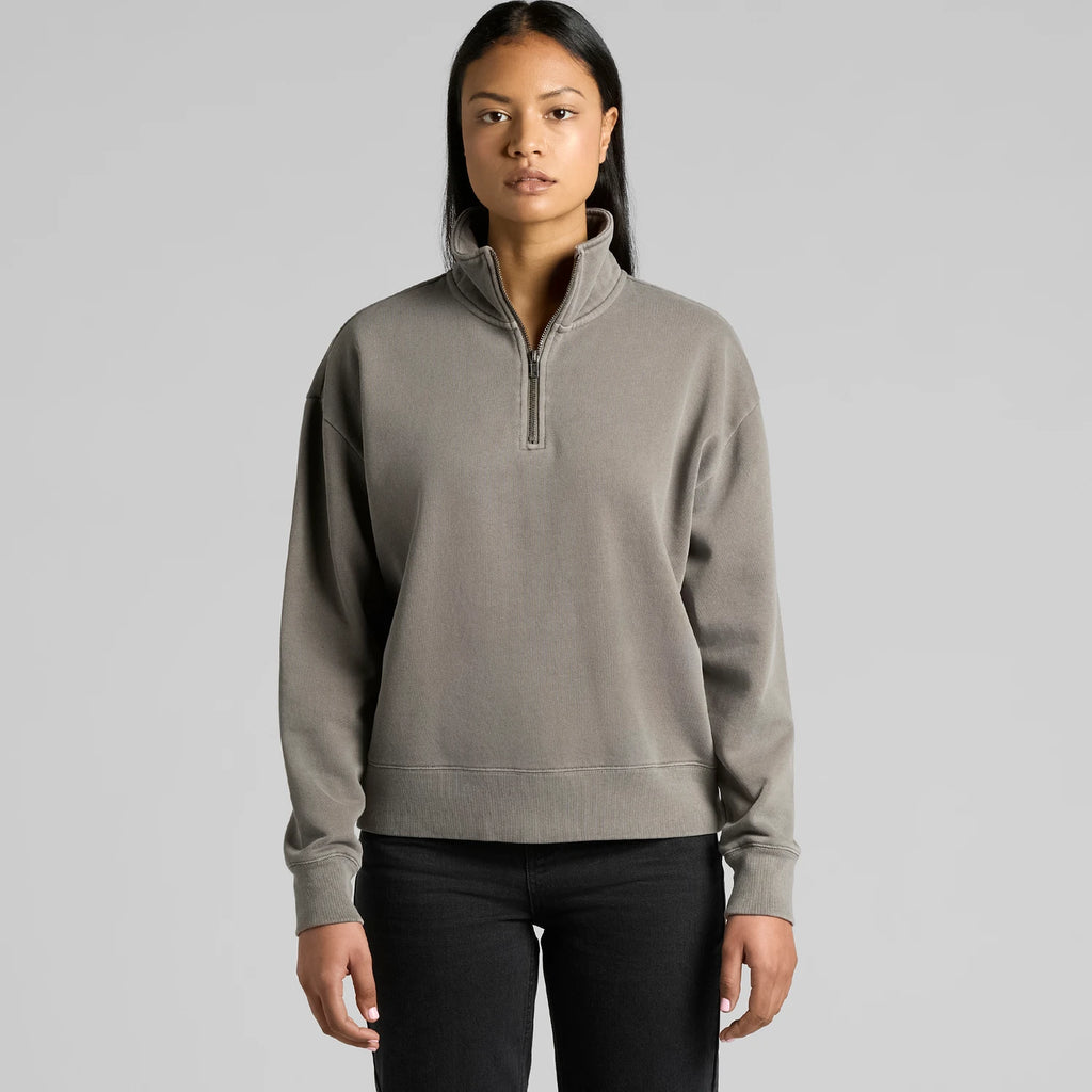 AS COLOUR W Relax Faded Half Zip College