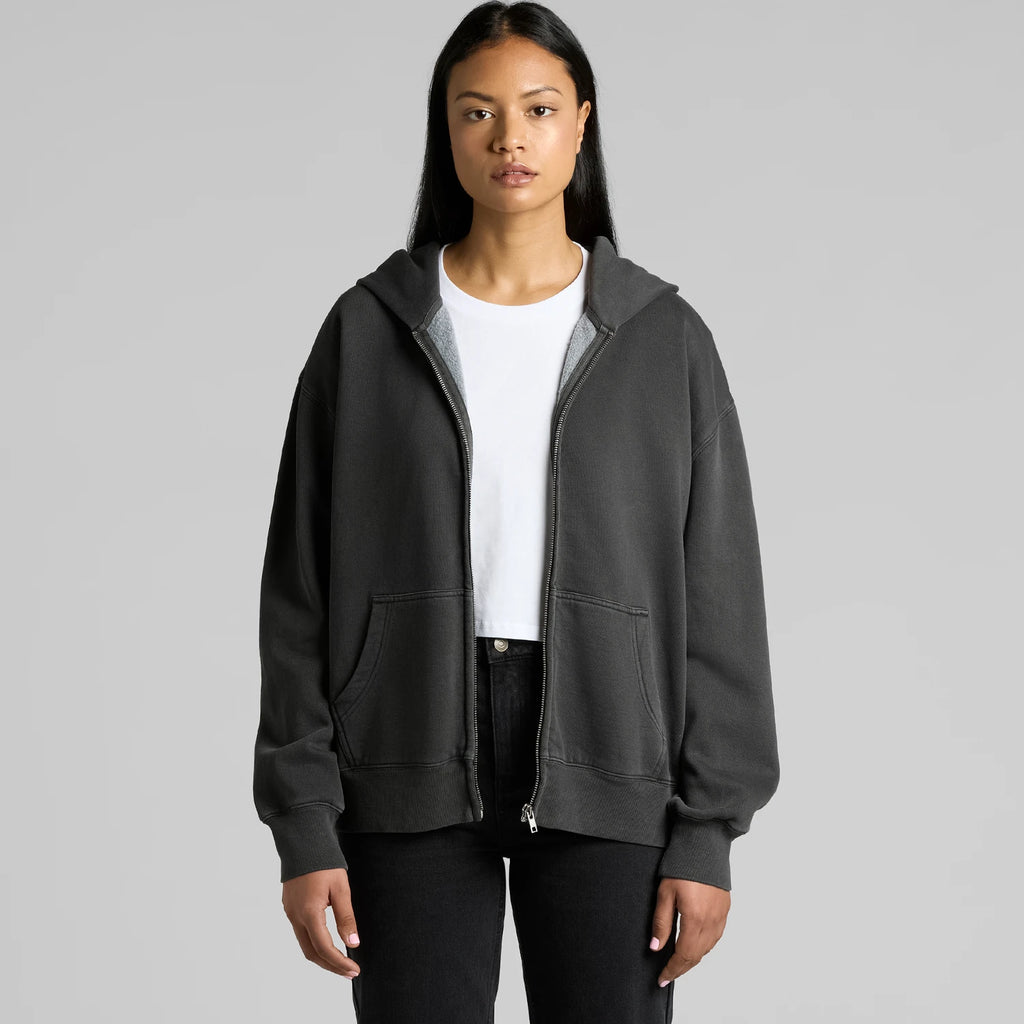 AS COLOUR W Relax Faded Zip Hoodie