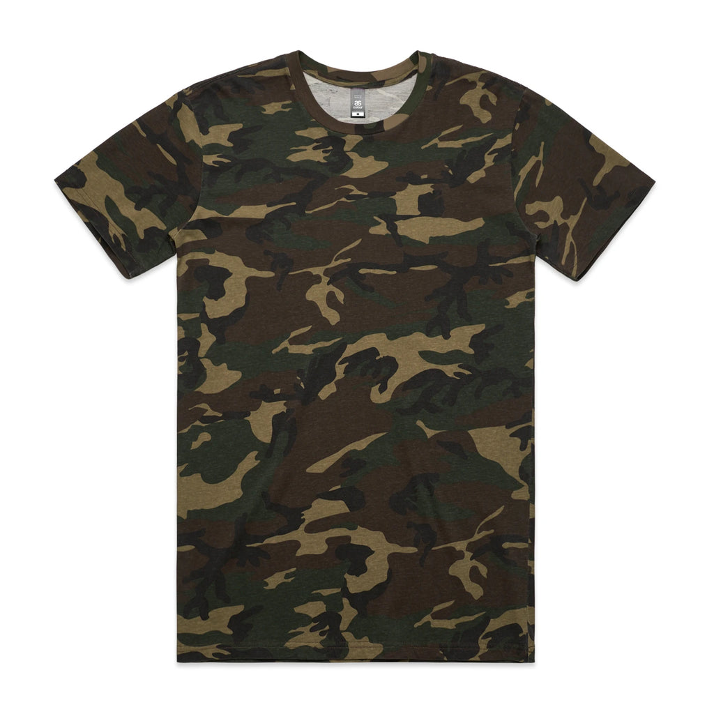 AS COLOUR Staple Camo T-Paita