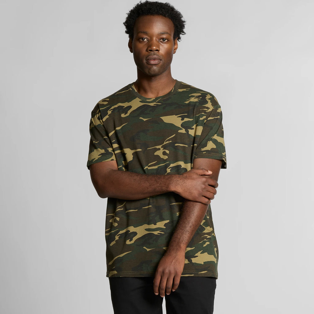 AS COLOUR Staple Camo T-Paita