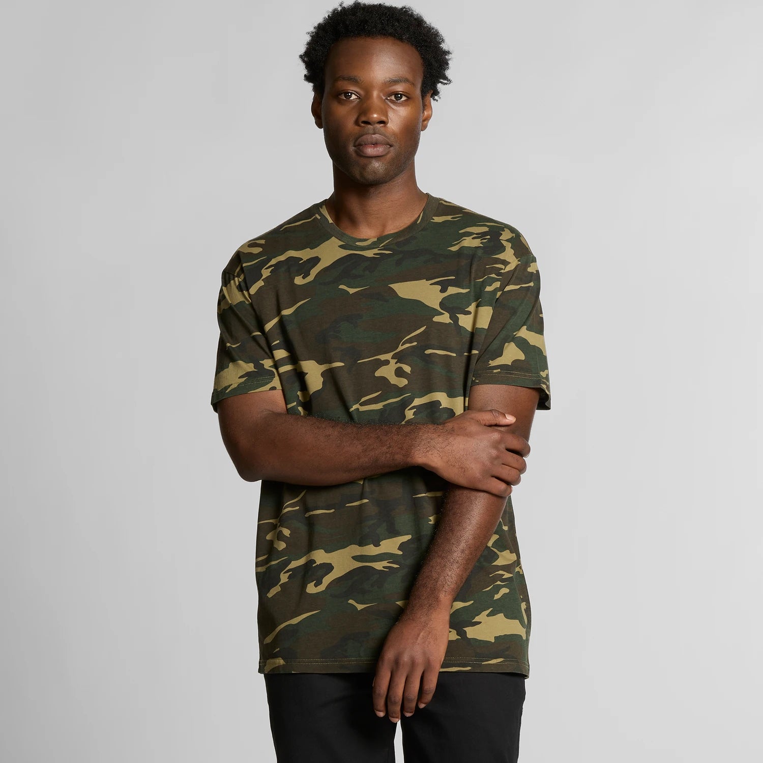 AS COLOUR Staple Camo T-Paita
