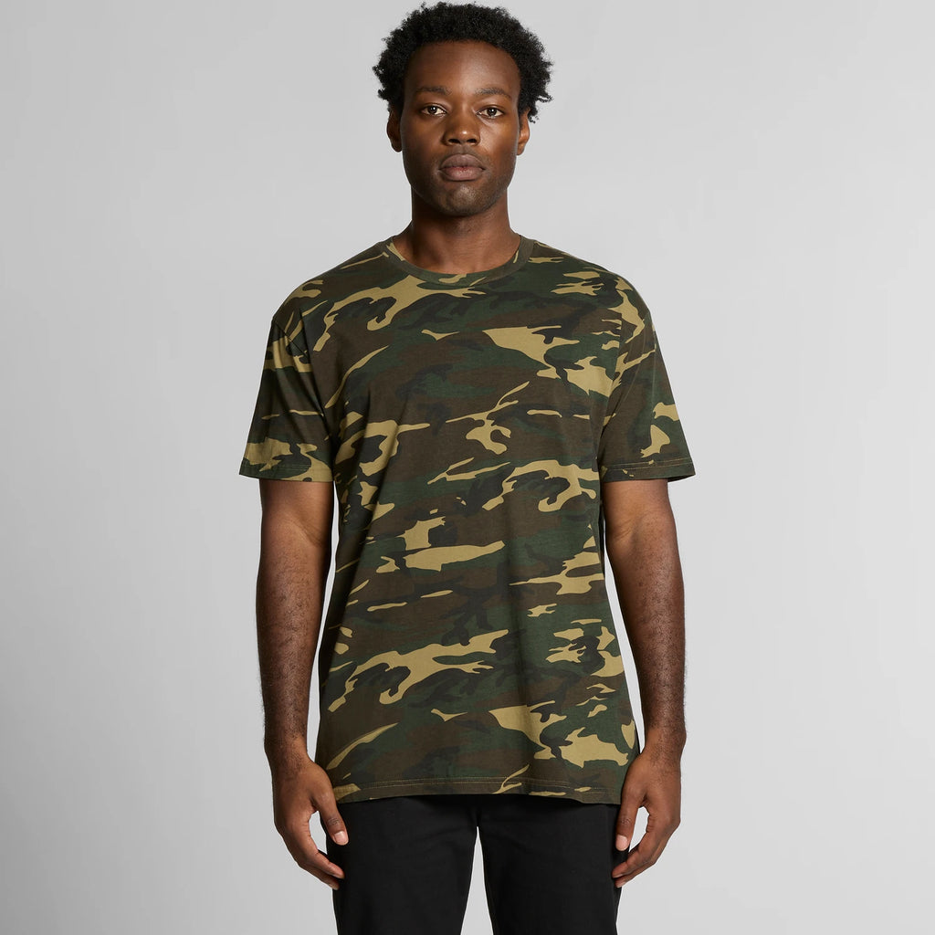 AS COLOUR Staple Camo T-Paita