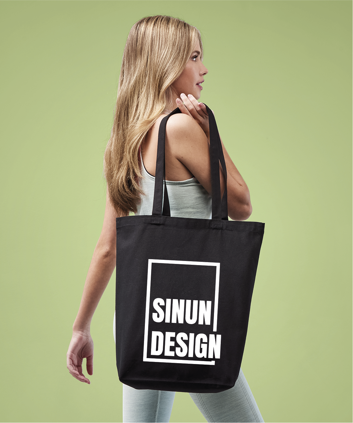 PROMOBEE Canvas-kassi tasapohjalla