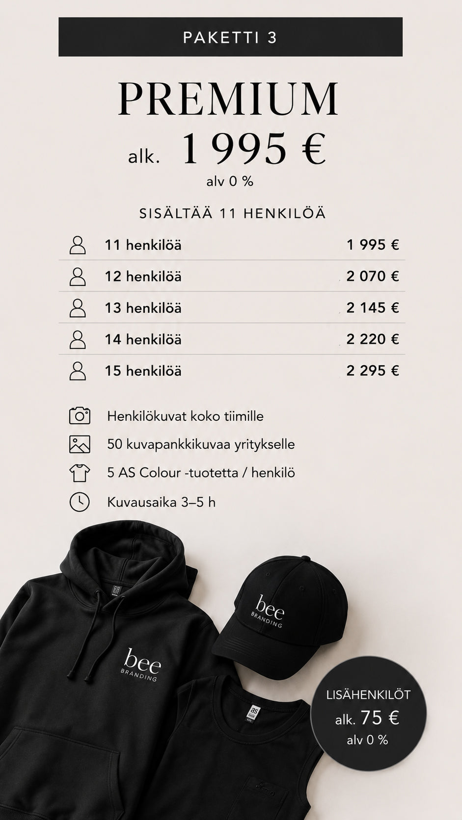 BEEBRANDING PREMIUM