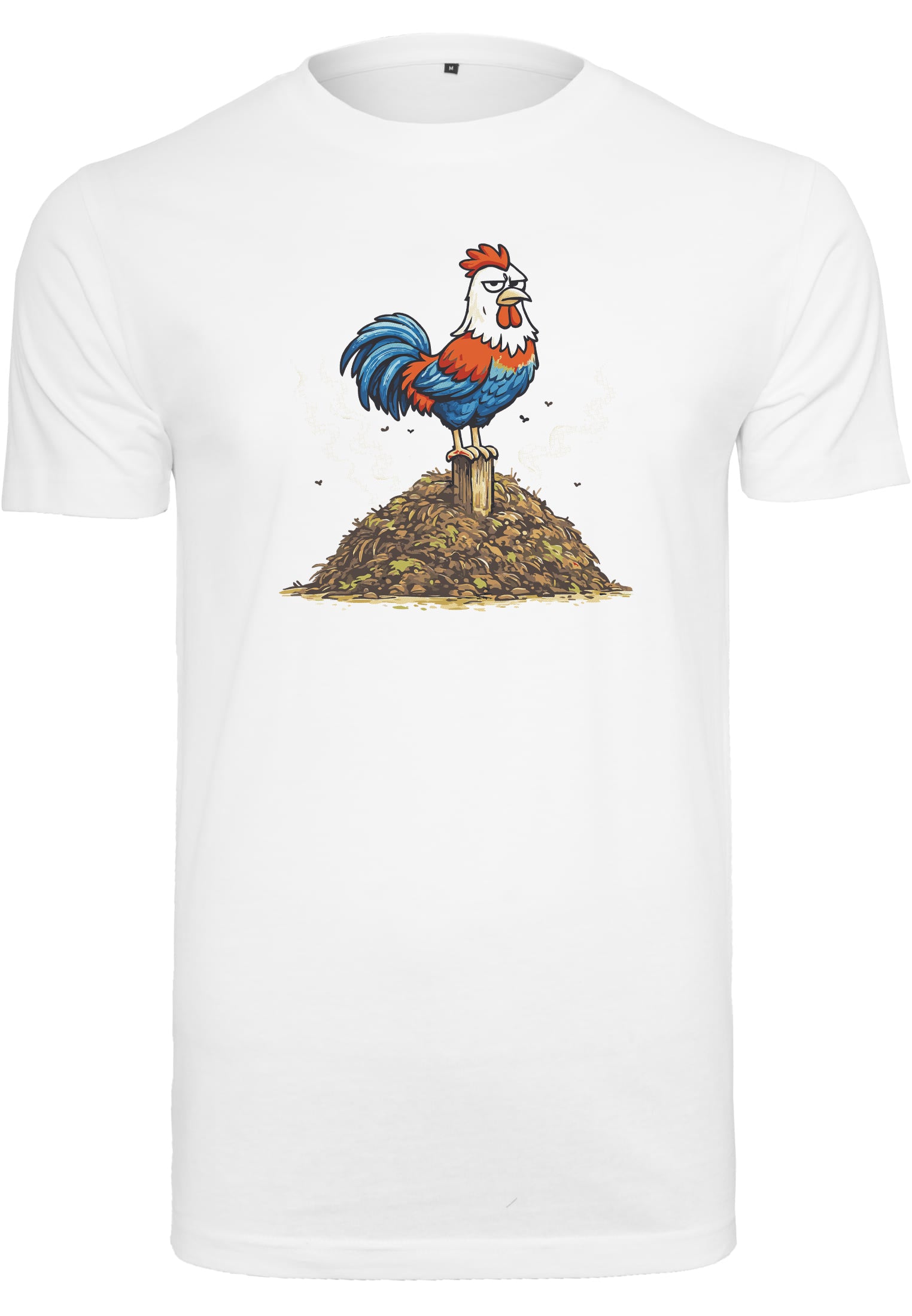 TEEBEE Kukkona tunkiolla T-paita