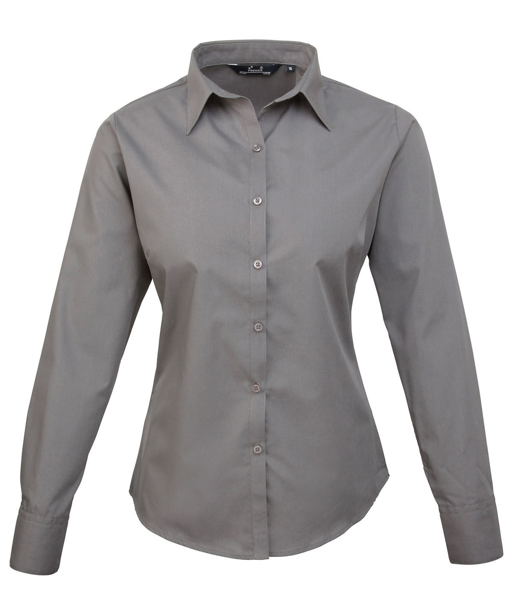 PROMOBEE Naisten Poplin LS kauluspaita alk 18,90€ alv 0%