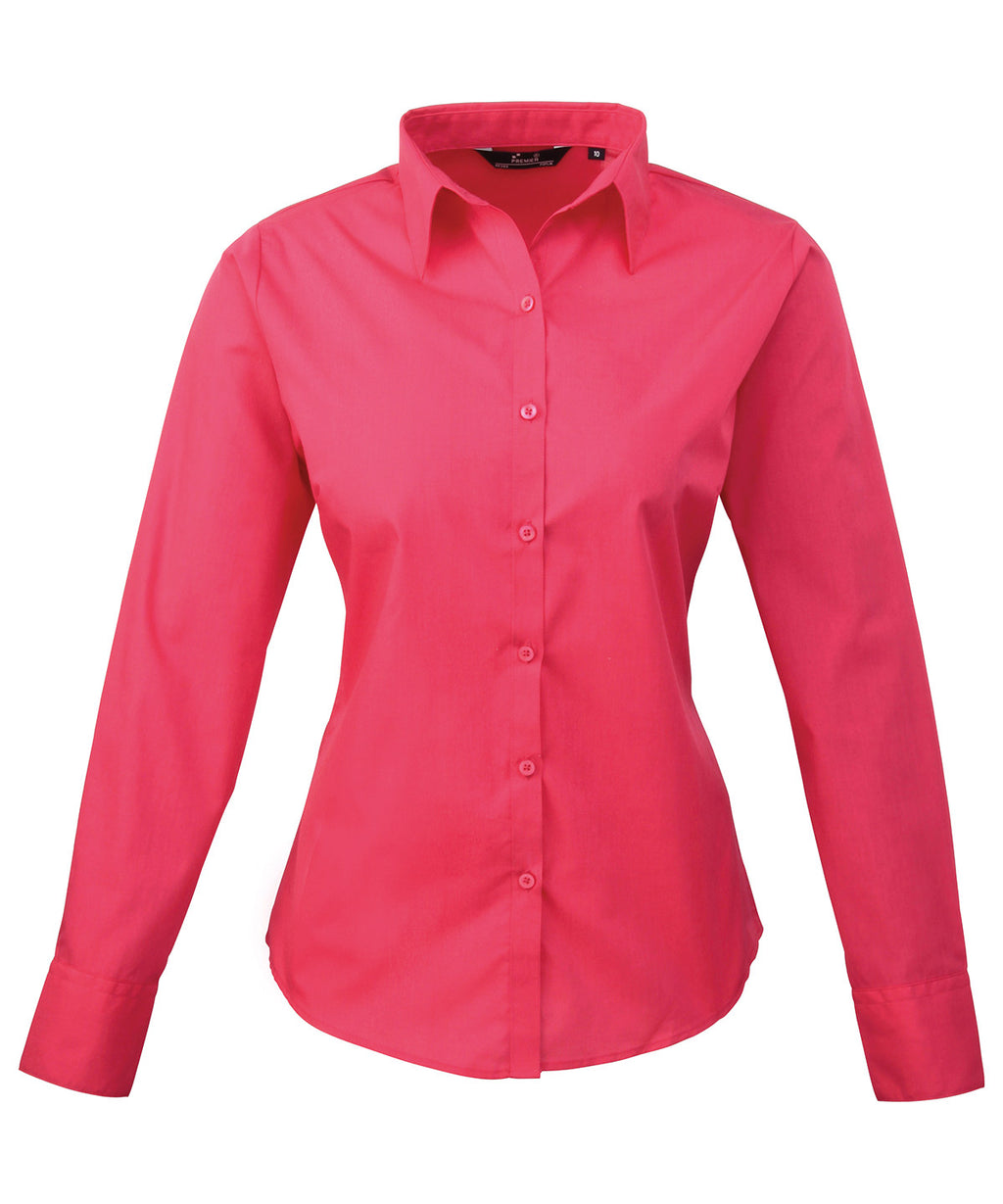 PROMOBEE Naisten Poplin LS kauluspaita alk 18,90€ alv 0%