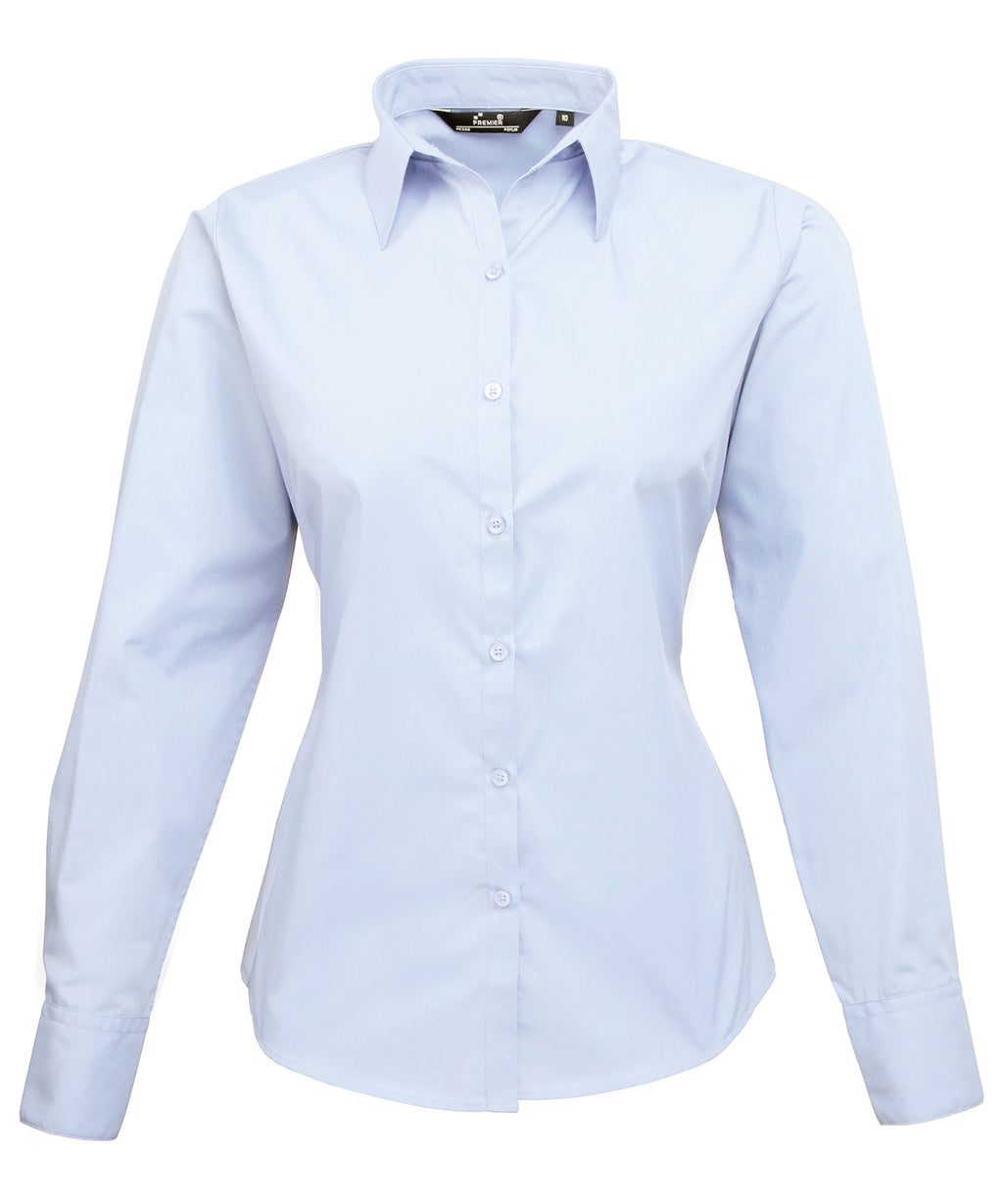PROMOBEE Naisten Poplin LS kauluspaita alk 18,90€ alv 0%