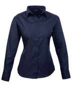 PROMOBEE Naisten Poplin LS kauluspaita alk 18,90€ alv 0%