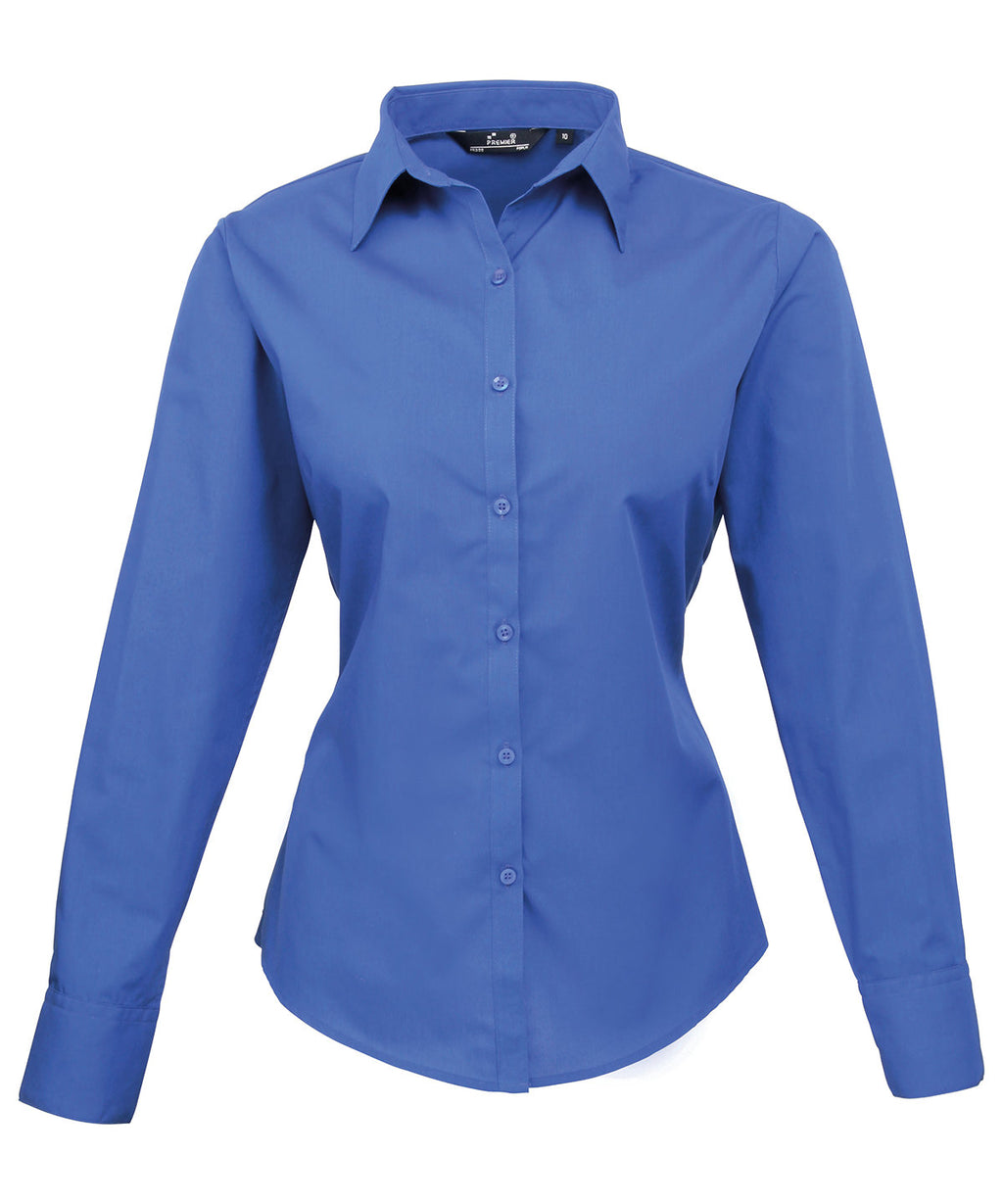 PROMOBEE Naisten Poplin LS kauluspaita alk 18,90€ alv 0%