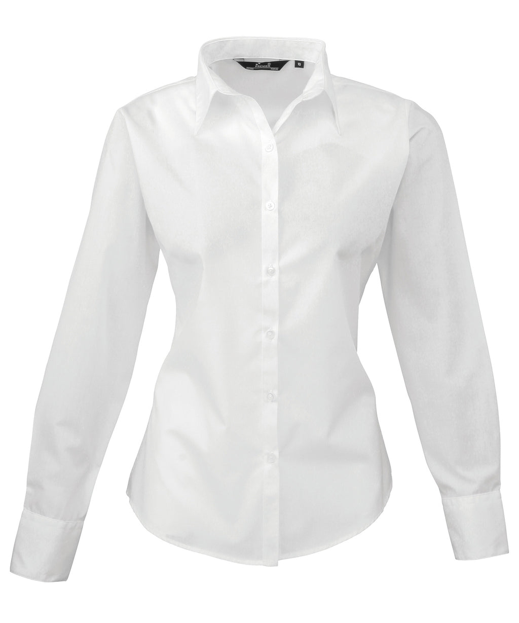 PROMOBEE Naisten Poplin LS kauluspaita alk 18,90€ alv 0%