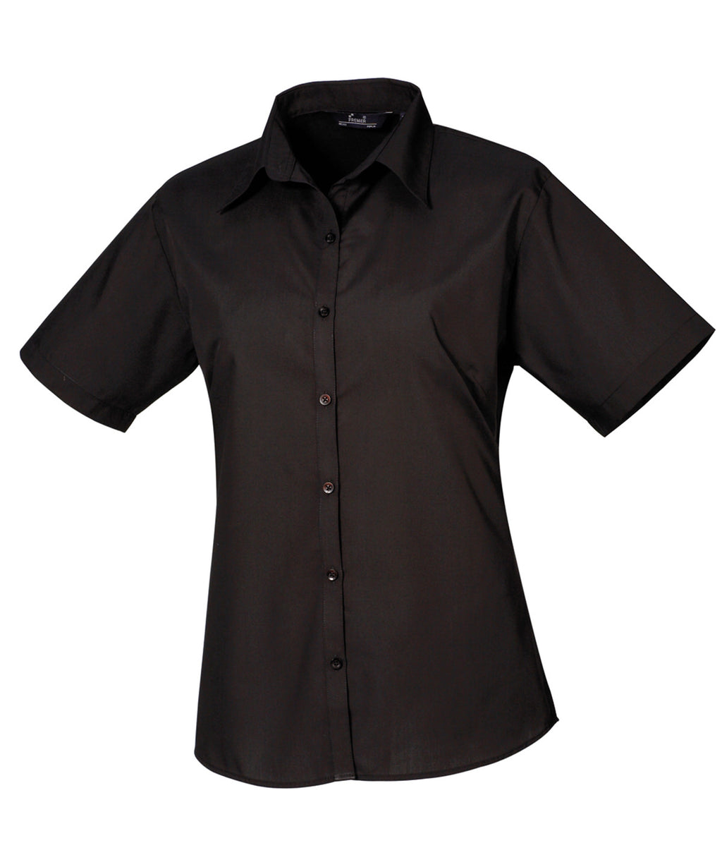 PROMOBEE Naisten Poplin SS kauluspaita alk 18,20€ alv 0%