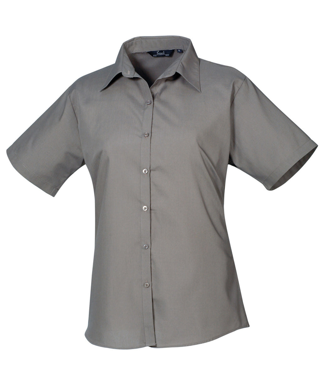 PROMOBEE Naisten Poplin SS kauluspaita alk 18,20€ alv 0%