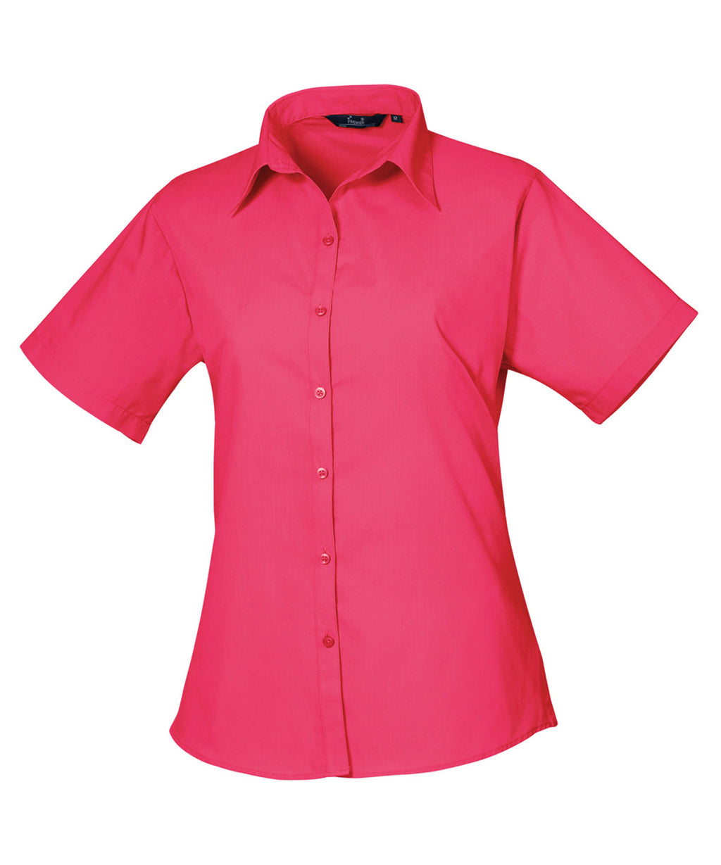PROMOBEE Naisten Poplin SS kauluspaita alk 18,20€ alv 0%