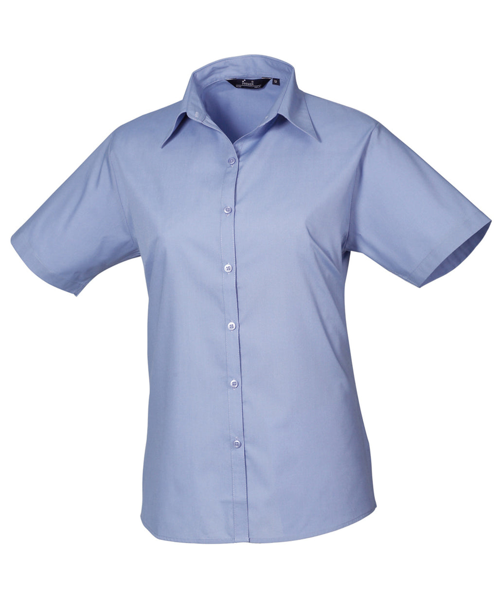 PROMOBEE Naisten Poplin SS kauluspaita alk 18,20€ alv 0%
