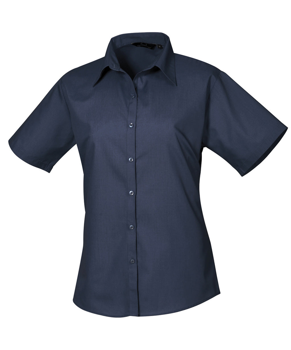 PROMOBEE Naisten Poplin SS kauluspaita alk 18,20€ alv 0%