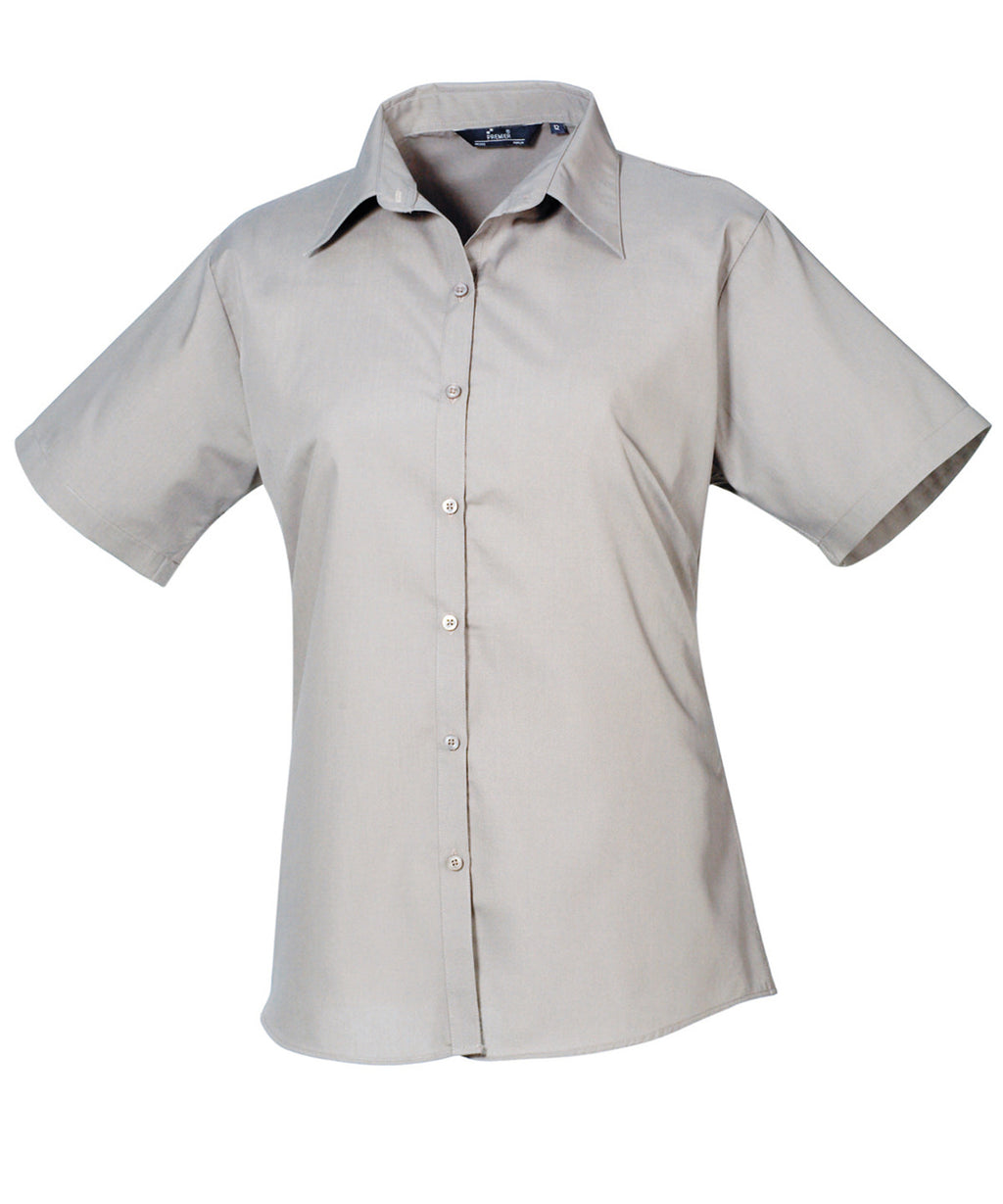 PROMOBEE Naisten Poplin SS kauluspaita alk 18,20€ alv 0%