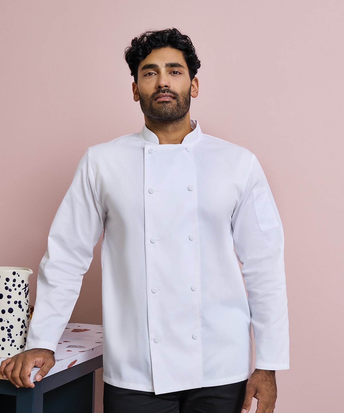 PROMOBEE Kokin Coolchecker® pitkähihainen kokkitakki alk 27,5€ alv 0%