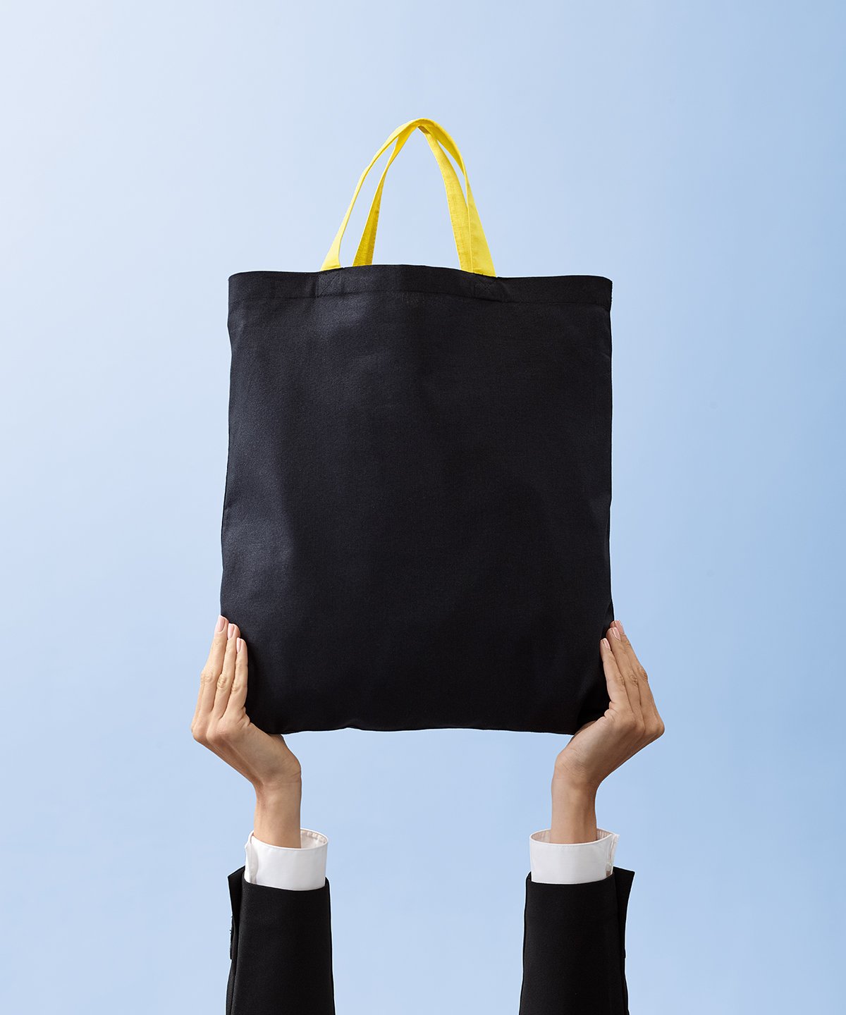 PROMOBEE Kaksivärinen puuvillakassi