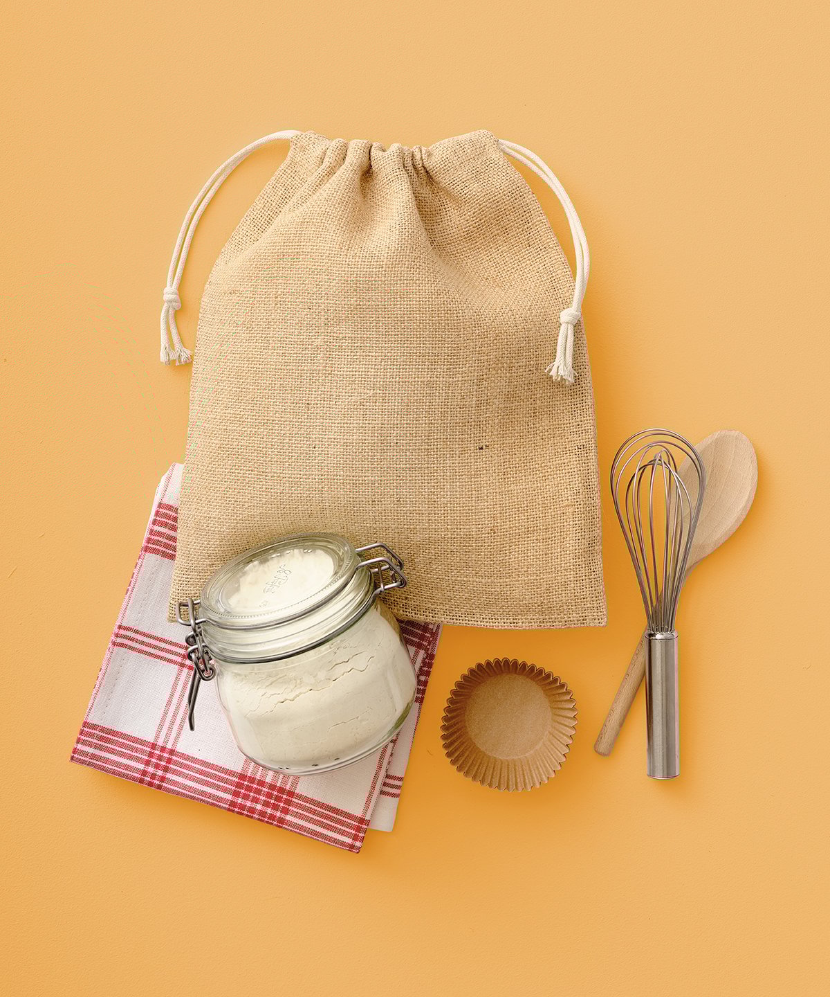 PROMOBEE Juuttinen säilytyspussi